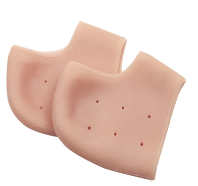 Silikon Topuk Çorabı Ten Rengi Bx40