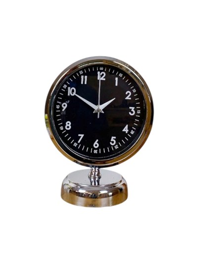 Silver Night 25 x 20 Cm Krom Zarif Masa Saati