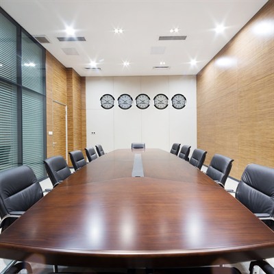 Silver Roma Prestige 5’li Krom 36 cm Metal Dünya Duvar Saati