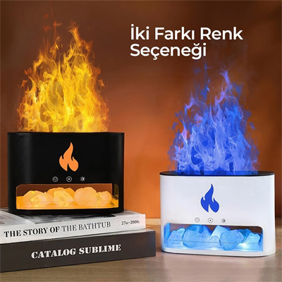 Simülasyon Şömine Buhar Makinesi