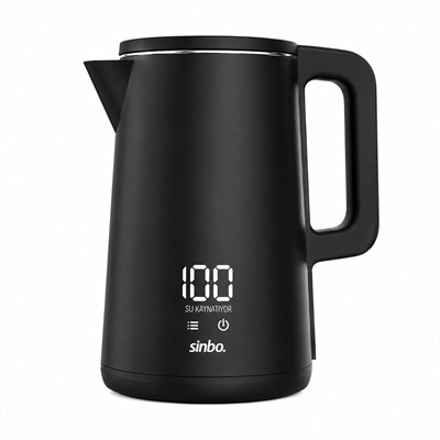 Sinbo 1.8 Litre Dijital Kettle - Dokunmatik Ekranlı - Akıllı Su Isıtıcısı