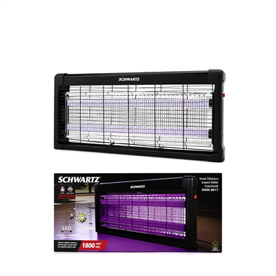 Sinek Öldürücü Cız Cihazı Makine 2pcs Led Floresan 100m2 Etkili 1800v 54x23.5cm Swık-9617 Bx40