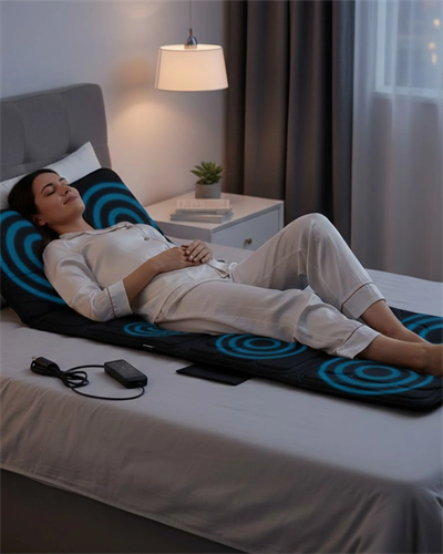 Sırt Bel Boyun Masaj Minderi Isıtmalı Titreşimli Sistem