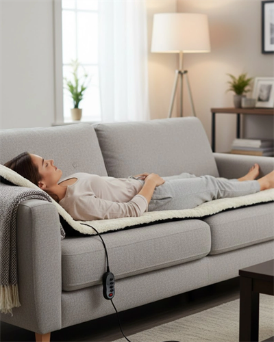 Sırt Boyun Bel İçin Isıtmalı Masaj Yatağı