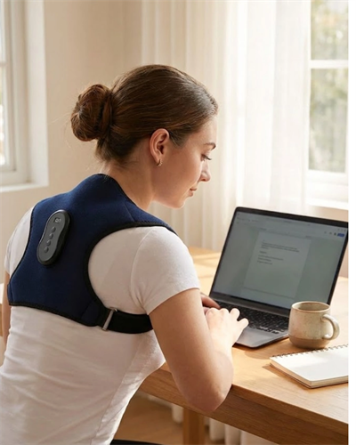 Sırt ve Omurga İçin Akıllı Masajlı Duruş Destek Kemeri