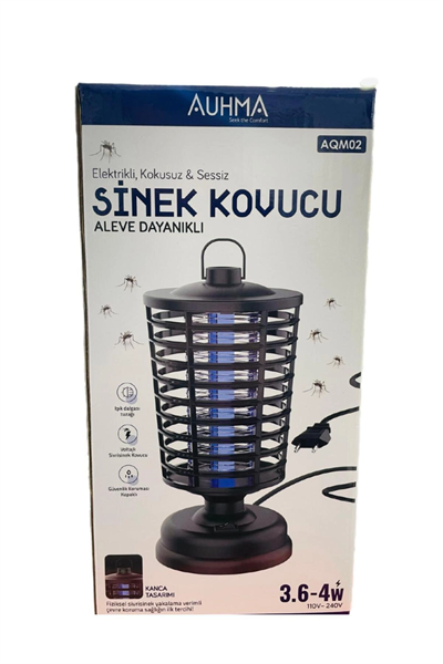 Sivrisinek öldürücü makine 3.6-4W 600-800V askılı kokusuz sessiz tehlikeli değil