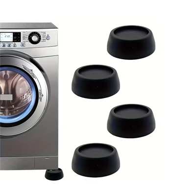 Siyah Çamaşır Makine Titreşim Önleyici Ayak Bx40