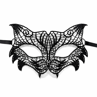 Siyah Dantel Venedik Maskesi Kadın – Zarif Parti & Balo Maskesi 3 No