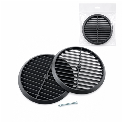 Siyah Menfez Plastik Bx40