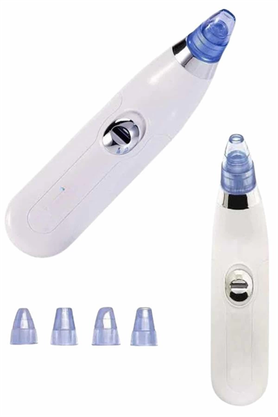 Siyah Nokta Temizleme Cihazı 4 Başlıklı Vakumlu Pilli Ölü Deri Arındırma