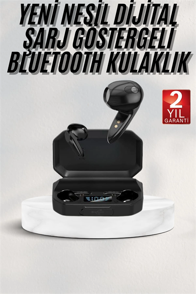 Siyah Profesyonel Kulaklık HD Mikrofonlu Çağrı Cevaplayabilen