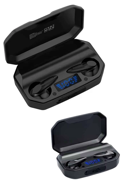 Siyah Profesyonel Kulaklık HD Mikrofonlu Çağrı Cevaplayabilen