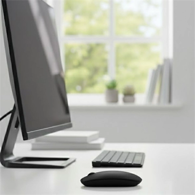 Siyah Renkli Ergonomik Sessiz Kablosuz Mouse – Usb Alıcılı, Ofis Ve Oyun İçin Konforlu Bilgisayar Faresi Ms6310 Bx40