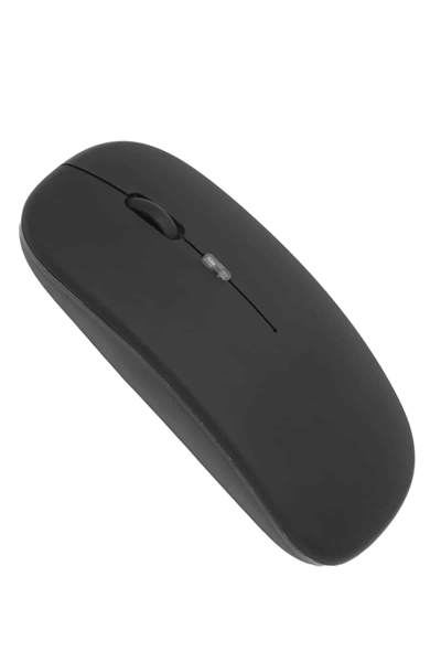 Siyah Wireless Kablosuz Sessiz Mouse Bluetooth Bağlantılı