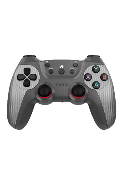 Siyah bluetooth bağlantılı kablosuz gamepad PC uyumlu garantisiz 1 adet - Elektronik