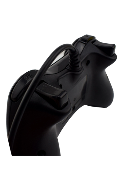 Siyah kablolu joystick PC uyumlu analog kol 1 yıl garantili Bluetooth yok - Elektronik