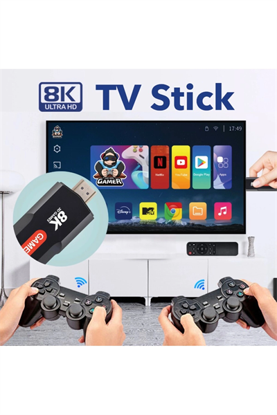 Siyah renkli bluetooth ve kablolu bağlantılı oyun kutusu 1 yıl garantili - Var Hızlı Şarj