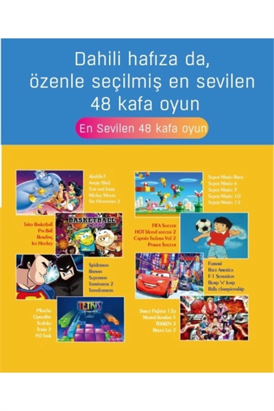 Siyah video oyun sistemi, Bluetooth özelliği yok, diğer oyun konsolları kategorisi