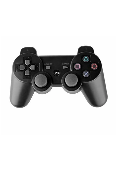 Siyah wireless joystick hızlı şarj özellikli Playstation 3 uyumlu 1 yıl garantili