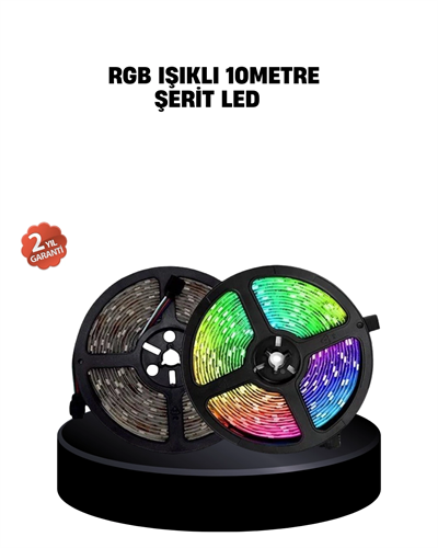 Smart Şerit LED Kumandalı USB Enerjili Suya Dayanıklı Dekoratif Aydınlatma