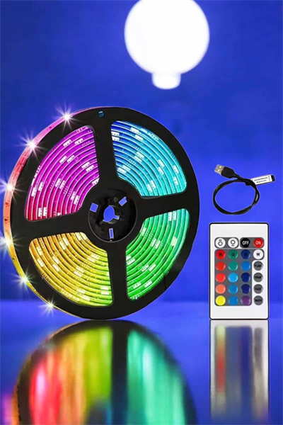 Smart Şerit Led TV Arkası Renkli Kumandalı 10 Metre