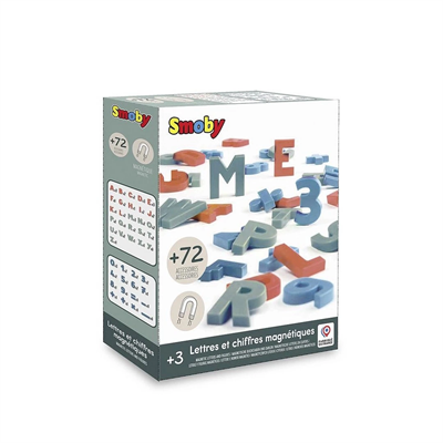 Smoby Manyetik Harf . Sayılar 72 Parça