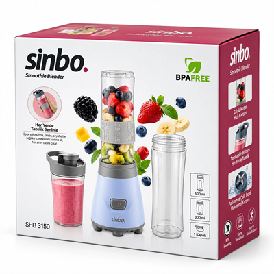 Smoothıe Blender 300w Shb-3150 Bx40