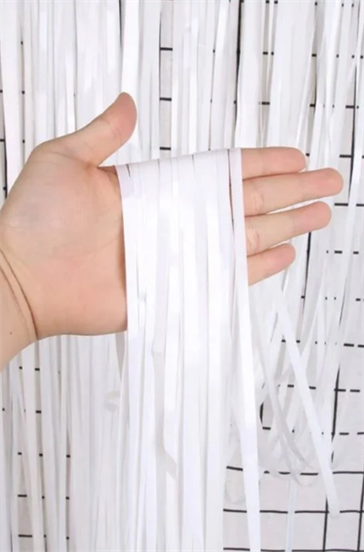 Soft Beyaz Renk Duvar ve Kapı Perdesi 90x200 cm (3936)