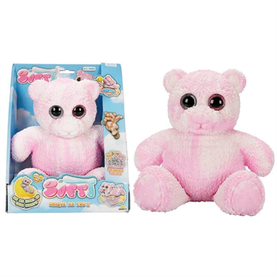 SoftT Karanlıkta Parlayan Deluxe Yumuşak Ayıcık