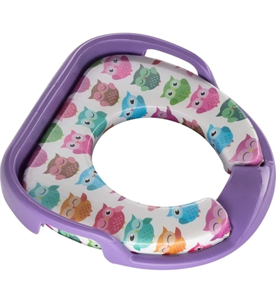 Softy Jumbo Kids Çocuk-Bebek Yanlardan Tutmalı Yumuşak Süngerli Klozet Kapağı Adaptörü