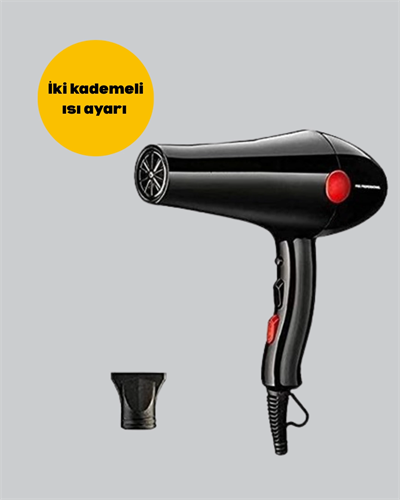 Soğuk Üfleme Özellikli 2200W Profesyonel Fön Makinesi
