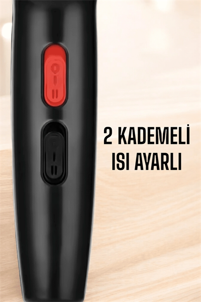 Soğuk ve Sıcak Üfleme Özellikli AC Motorlu Saç Kurutma Makinesi