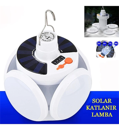 Solar 5 Kanatlı Kamp Lambası Bx40