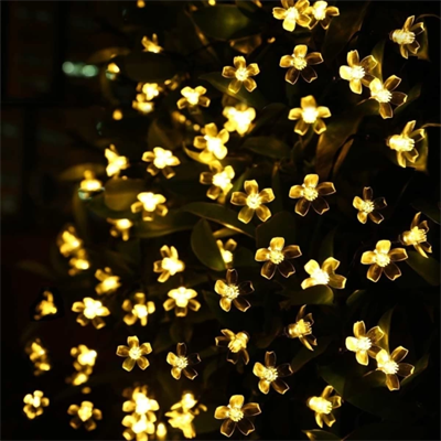 Solar 5m 50 Led Papatya Gün Işığı 8 Fonksiyonlu