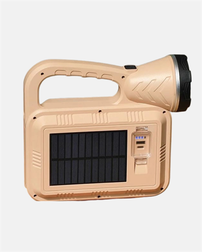 Solar Alev Işığı COB Teknolojili Taşınabilir El Feneri ve Kamp Lambası