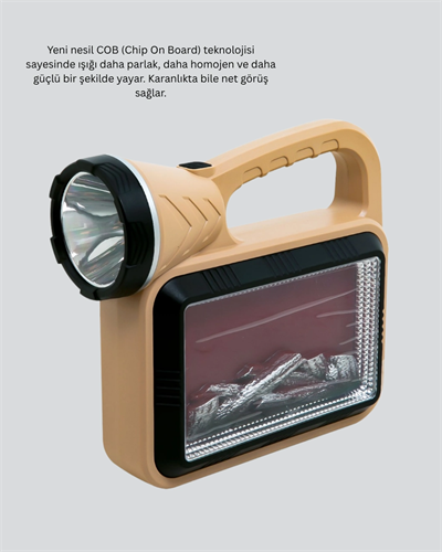 Solar Alev Lambası – Kamp, Bahçe ve Dış Mekan İçin