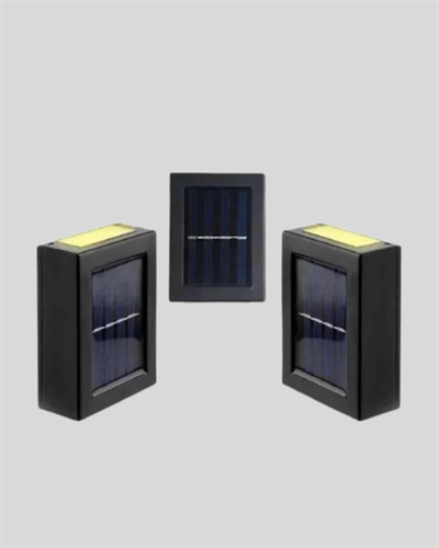 Solar Güçlü 6 LED Dış Mekan Lambası – Otomatik Aç/Kapa Işık Sensörlü Aydınlatma