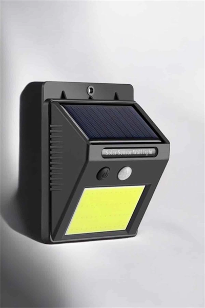 Solar Güneş Enerji Panelli Sensörlü Lamba Enerji Tasarruflu