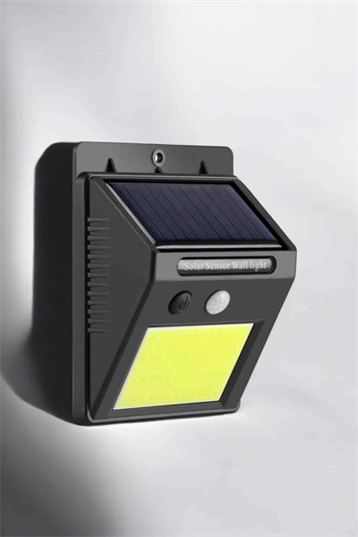 Solar Güneş Enerji Panelli Sensörlü Lamba Enerji Tasarruflu