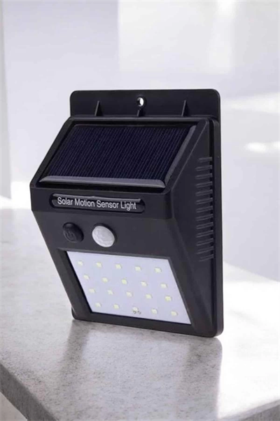 Solar Güneş Enerji Panelli Sensörlü Lamba Enerji Tasarruflu