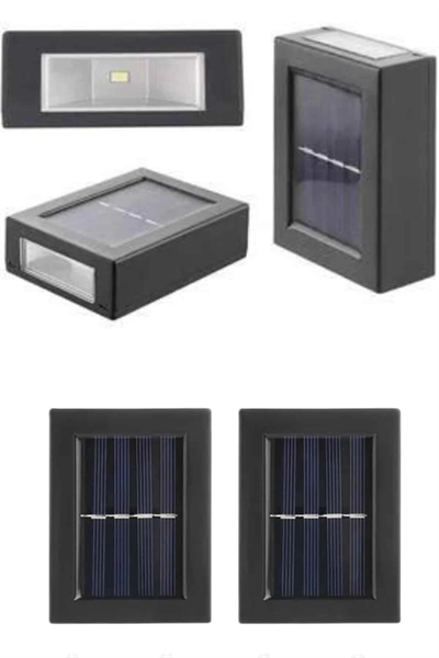 Solar Güneş Enerjili Çift Taraflı Duvar Lambası Çift Taraflı Duvar Lamba Güneş Enerjili