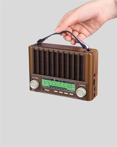 Solar Hoparlör Bluetooth FM AM SW Radyo Çok Fonksiyonlu Şarjlı