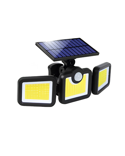 Solar LED Projektör Sensörlü Dış Mekan Güvenlik Lambası