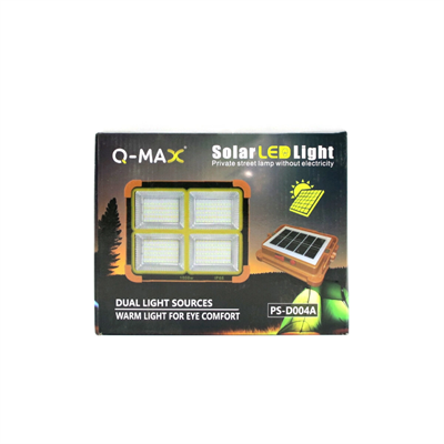 Solar Led Light Çakarlı Solar Projektör - Powerbank Kamp - Dış Mekan Güneş Enerjili 12000mah- 84x4=336led Bx40