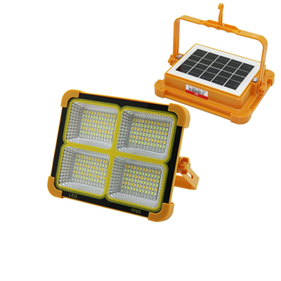 Solar Led Light Çakarlı Solar Projektör - Powerbank Kamp - Dış Mekan Güneş Enerjili 12000mah- 84x4=336led Bx40