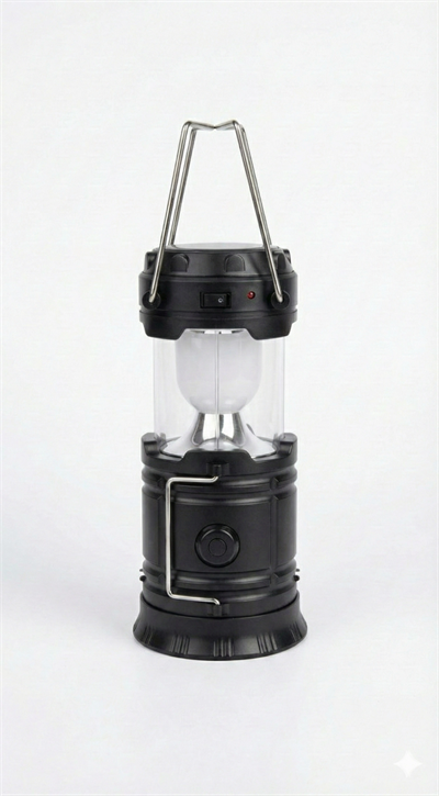 Solar Şarjlı Güneş Enerjili Fan Kamp Feneri Güneş Paneli Kamp Şarjlı Işıldak Usb Şarj