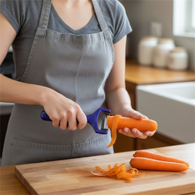 Solingen Çelik Küçük Boy Meyve Sebze Soyacak – Keskin Paslanmaz Soyucu Aparat