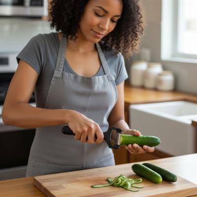 Solingen Çelik Küçük Boy Meyve Sebze Soyacak – Keskin Paslanmaz Soyucu Aparat (3936)