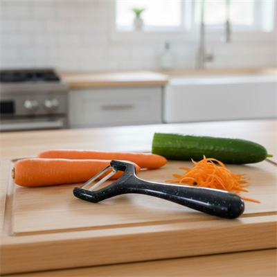 Solingen Çelik Küçük Boy Meyve Sebze Soyacak – Keskin Paslanmaz Soyucu Aparat