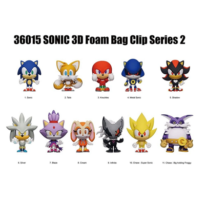 Sonic The Hedgehog Klipsli Figür Seri 2